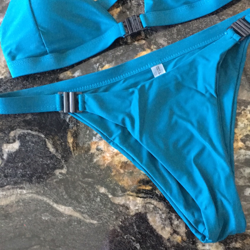 Zaful greenish blue bikini - Picture 3 of 4